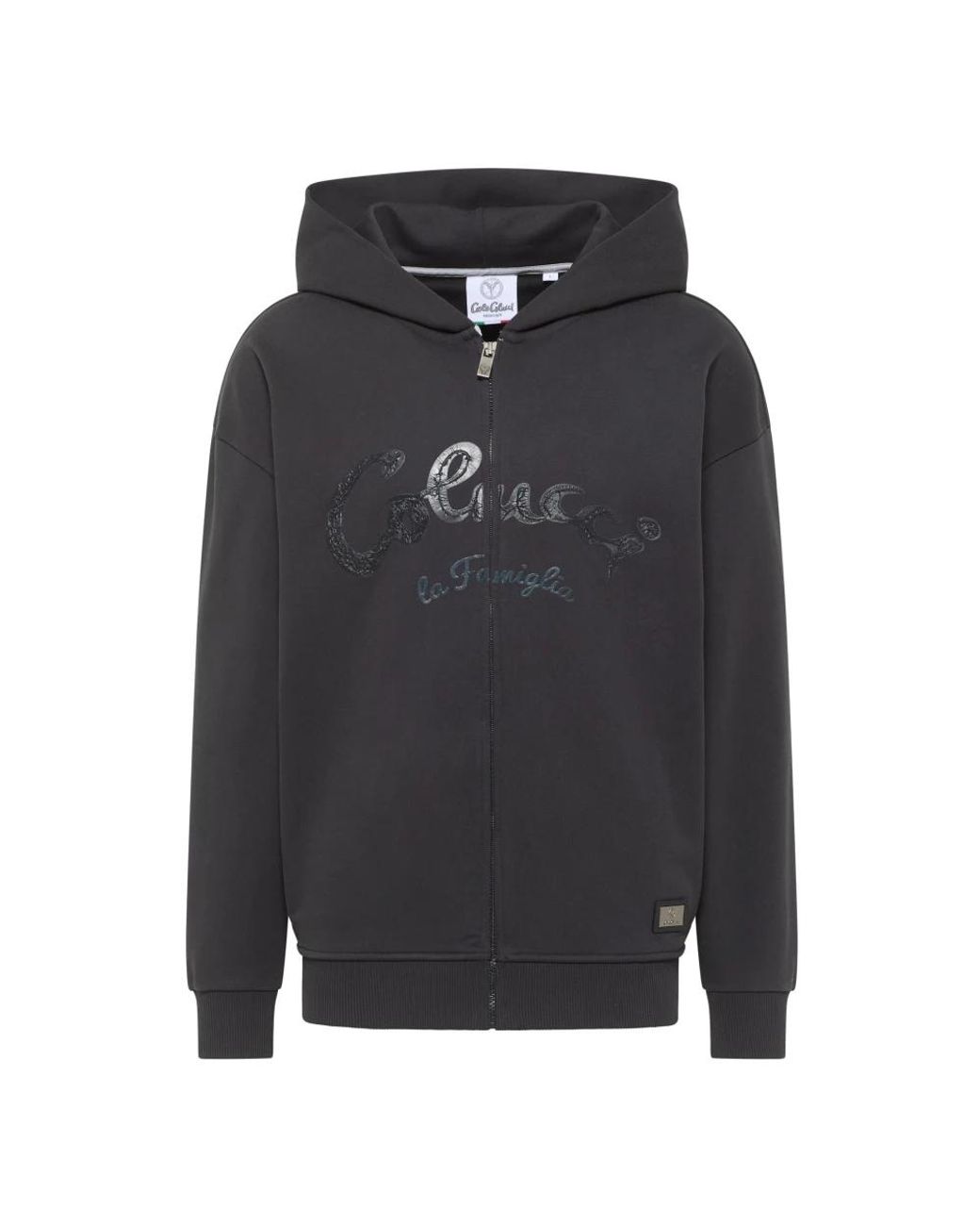 carlo colucci Blue Zip-Throughs for men