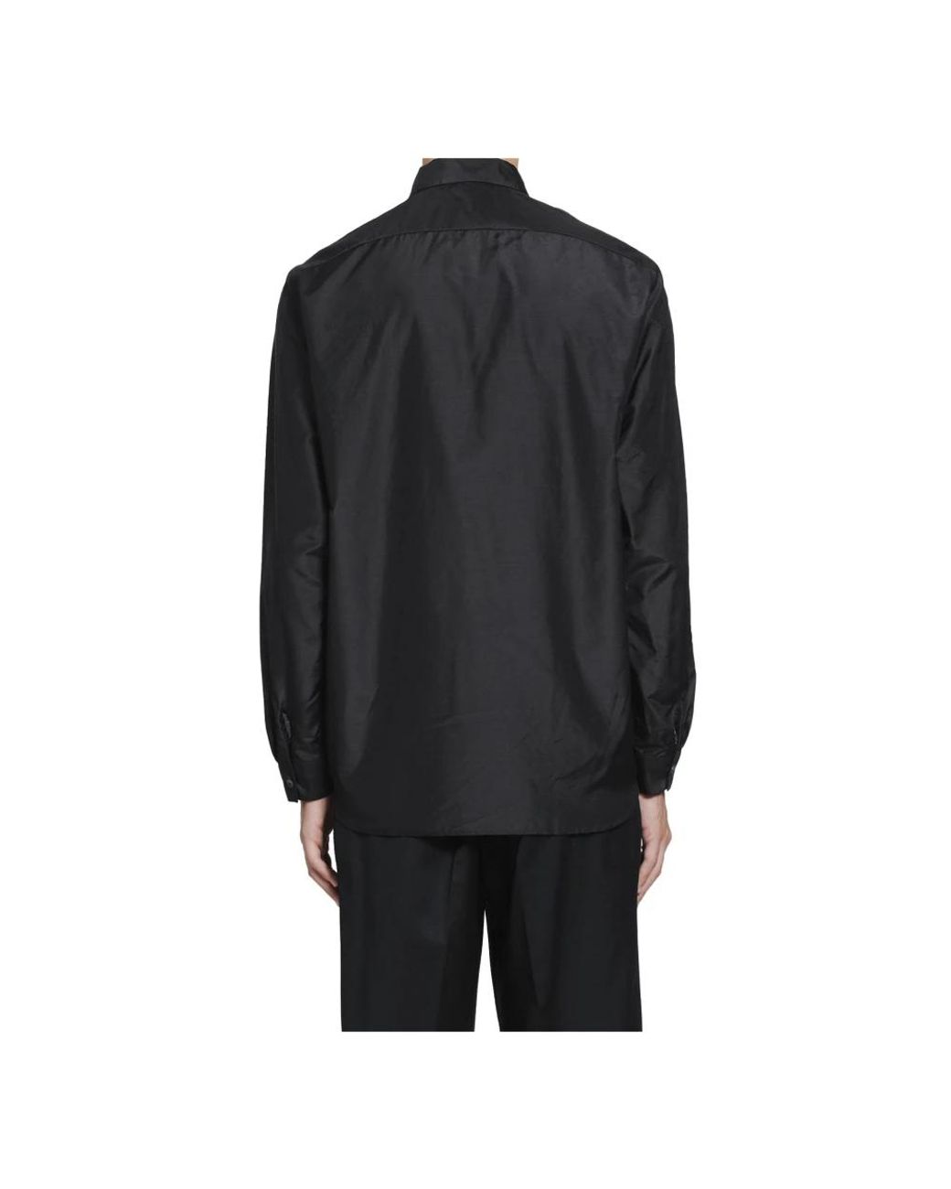 Lardini Black Formal Shirts for men