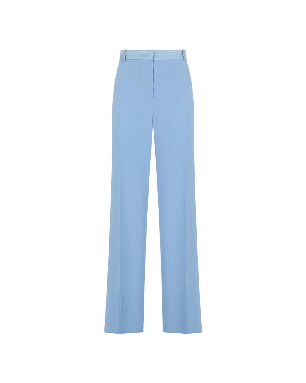 Alberta Ferretti Blue Wide Trousers