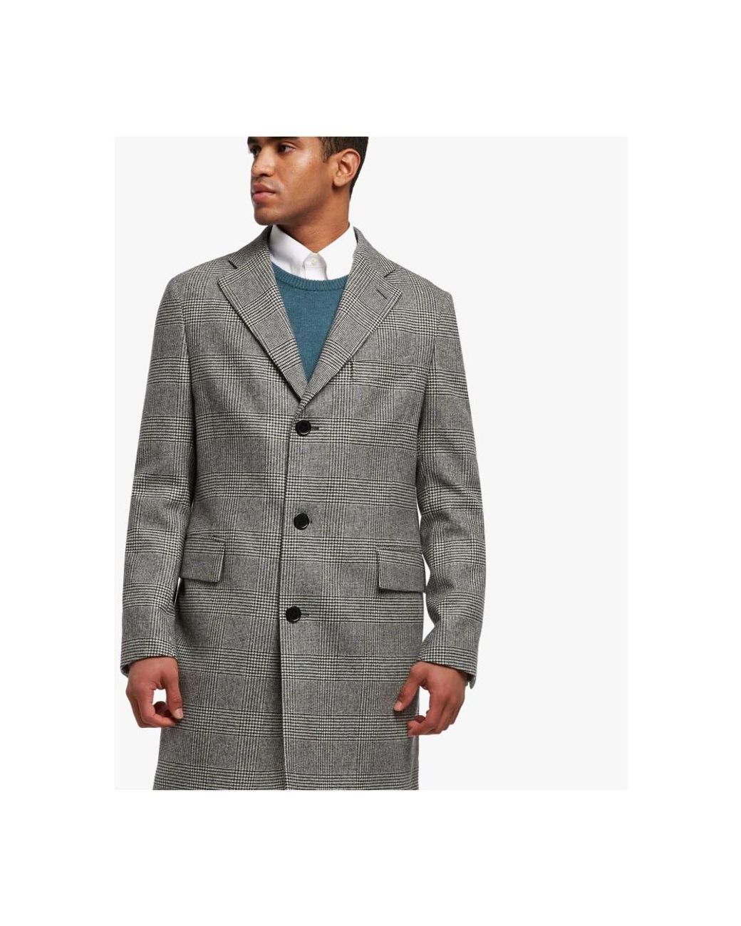 Brooks Brothers Gray Single-Breasted Coats for men