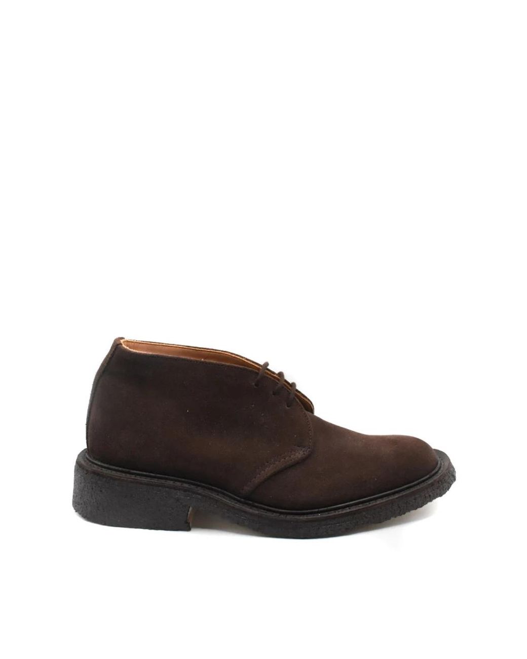 Tricker's Brown Lace-Up Boots for men
