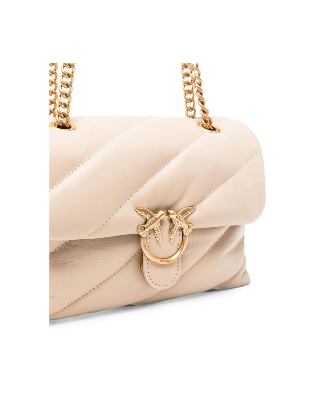 Pinko Natural Shoulder Bags