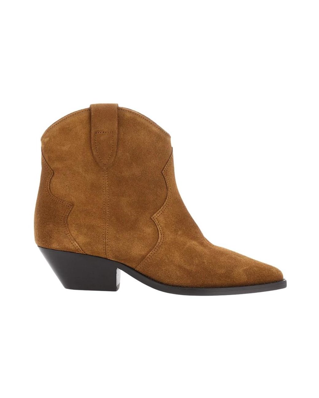Isabel Marant Brown Cowboy & Biker Boots