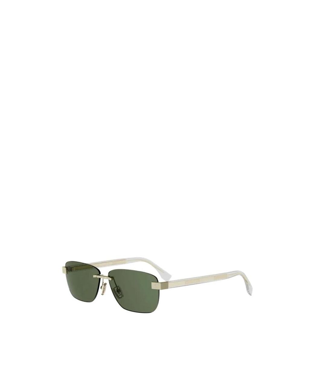 Fendi Sonnenbrille in Green für Herren