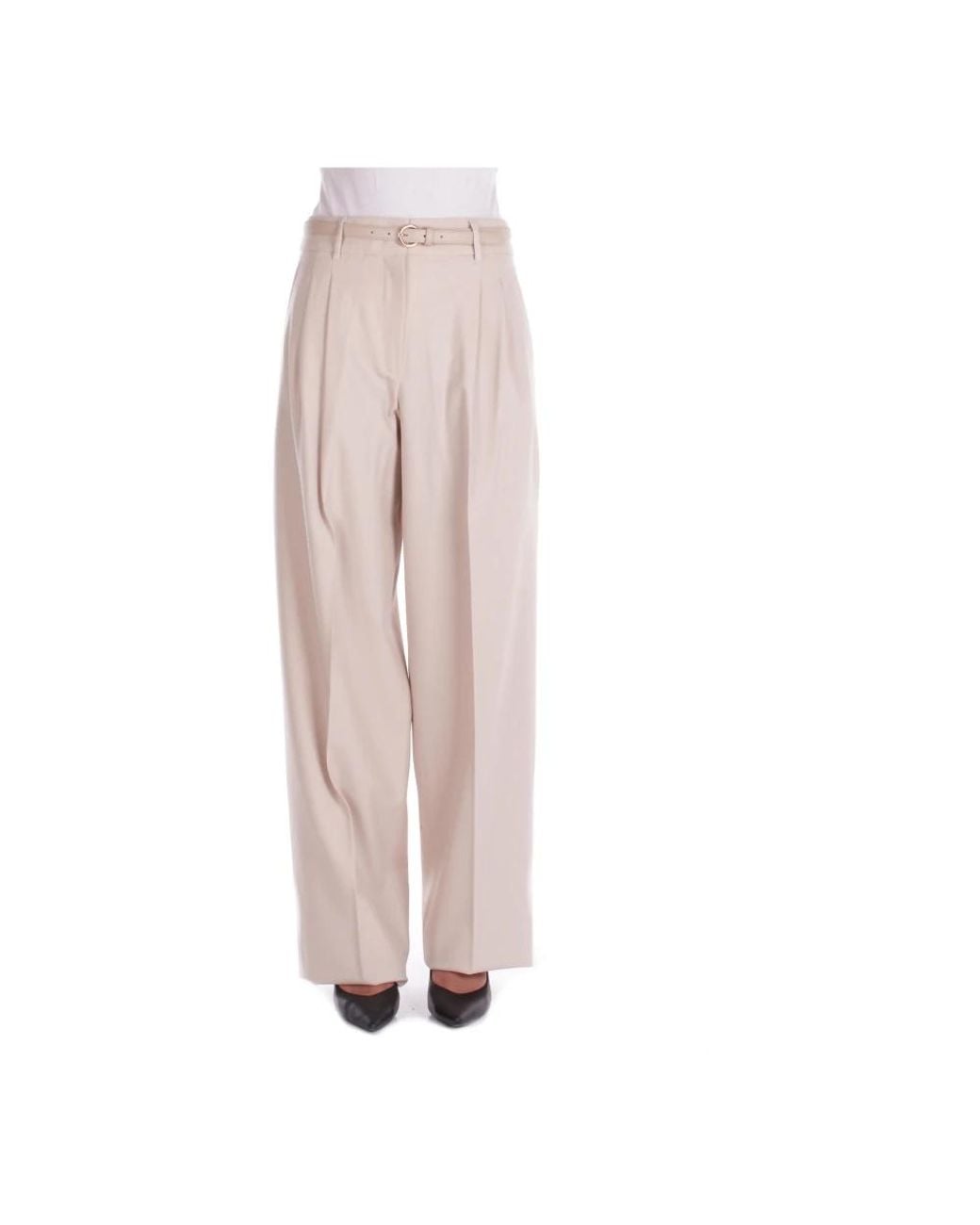 Max Mara Pink Wide Trousers