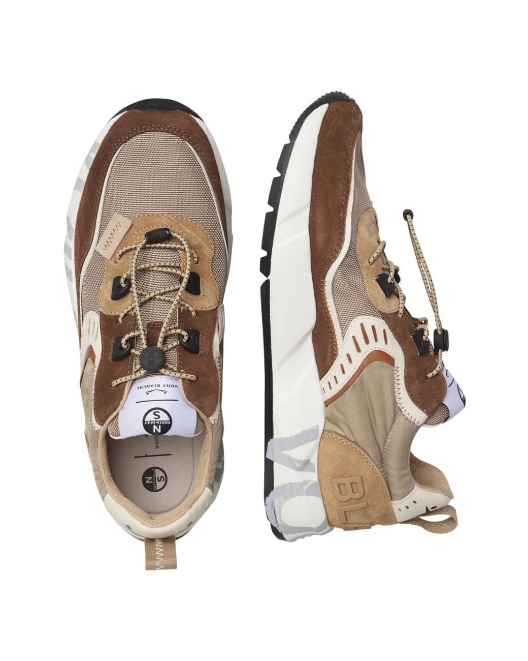 Voile Blanche Multicolor Sneakers for men