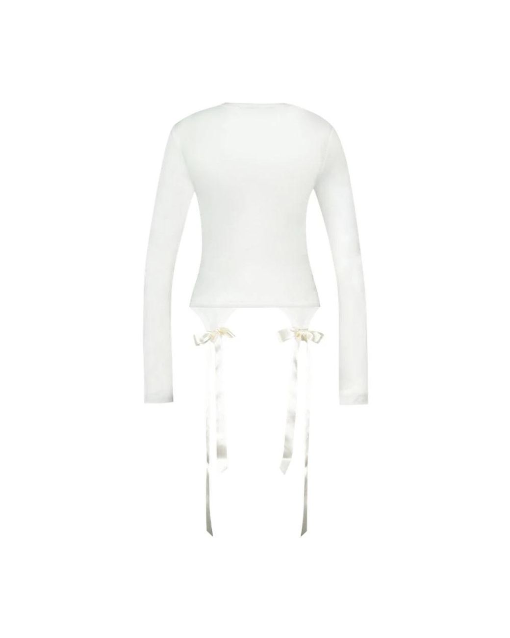 Long Sleeve Tops Simone Rocha de color White