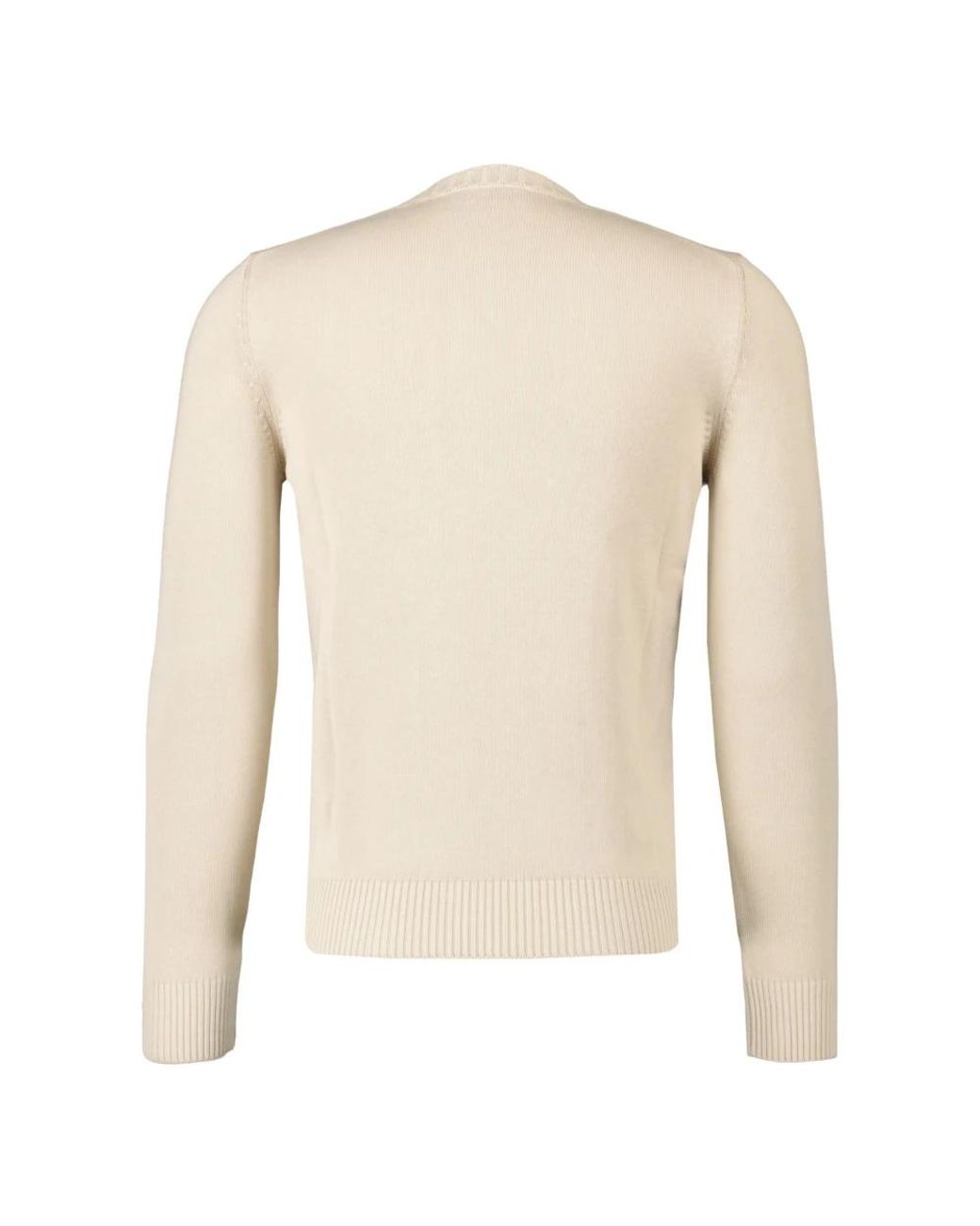 Gran Sasso Natural Round-Neck Knitwear for men