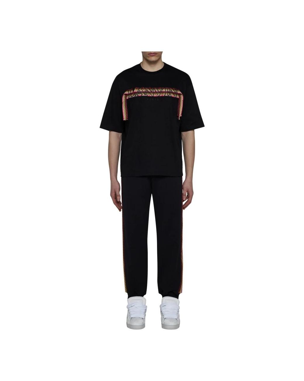 Lanvin Black Sweatpants for men