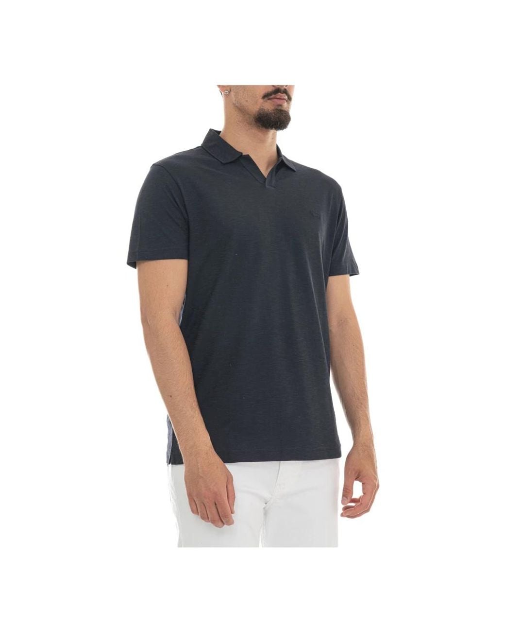 Harmont & Blaine Blue Polo Shirts for men