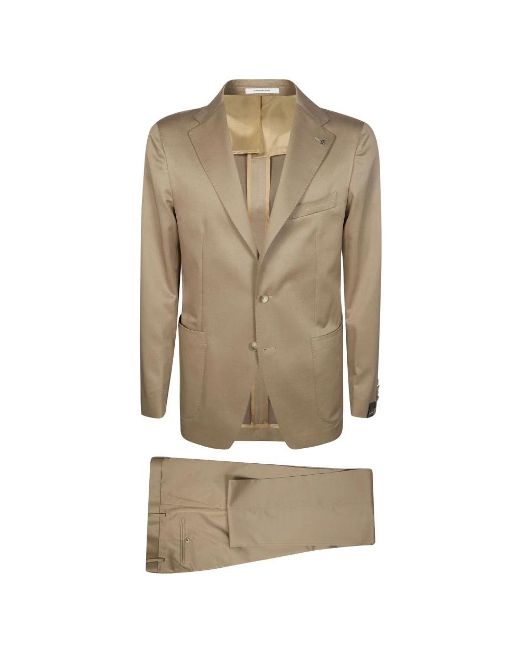 Tagliatore Natural Single Breasted Suits for men