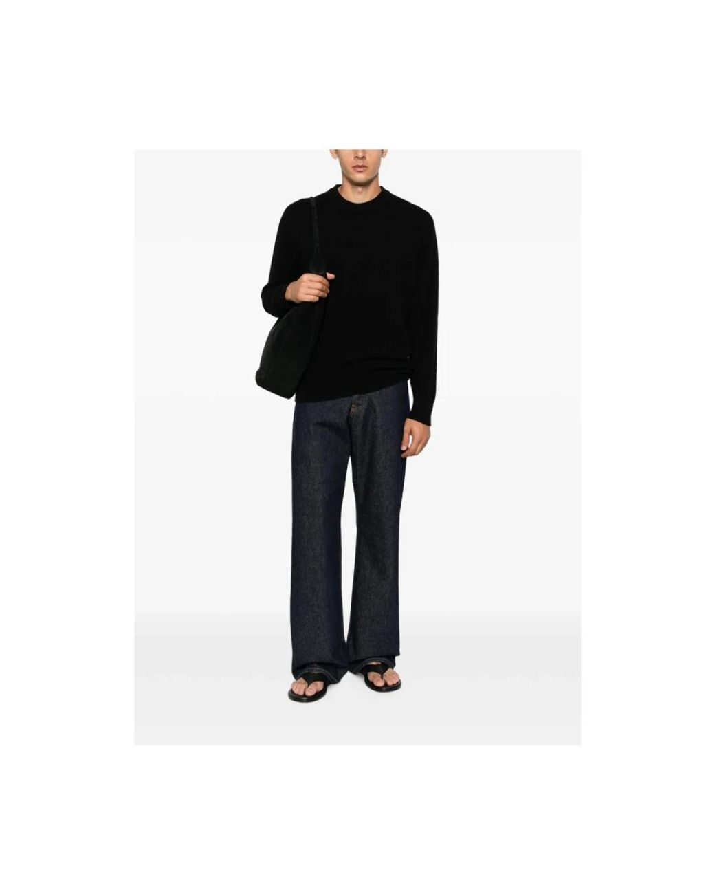 ATOMOFACTORY Cashmere Strickware in Black für Herren