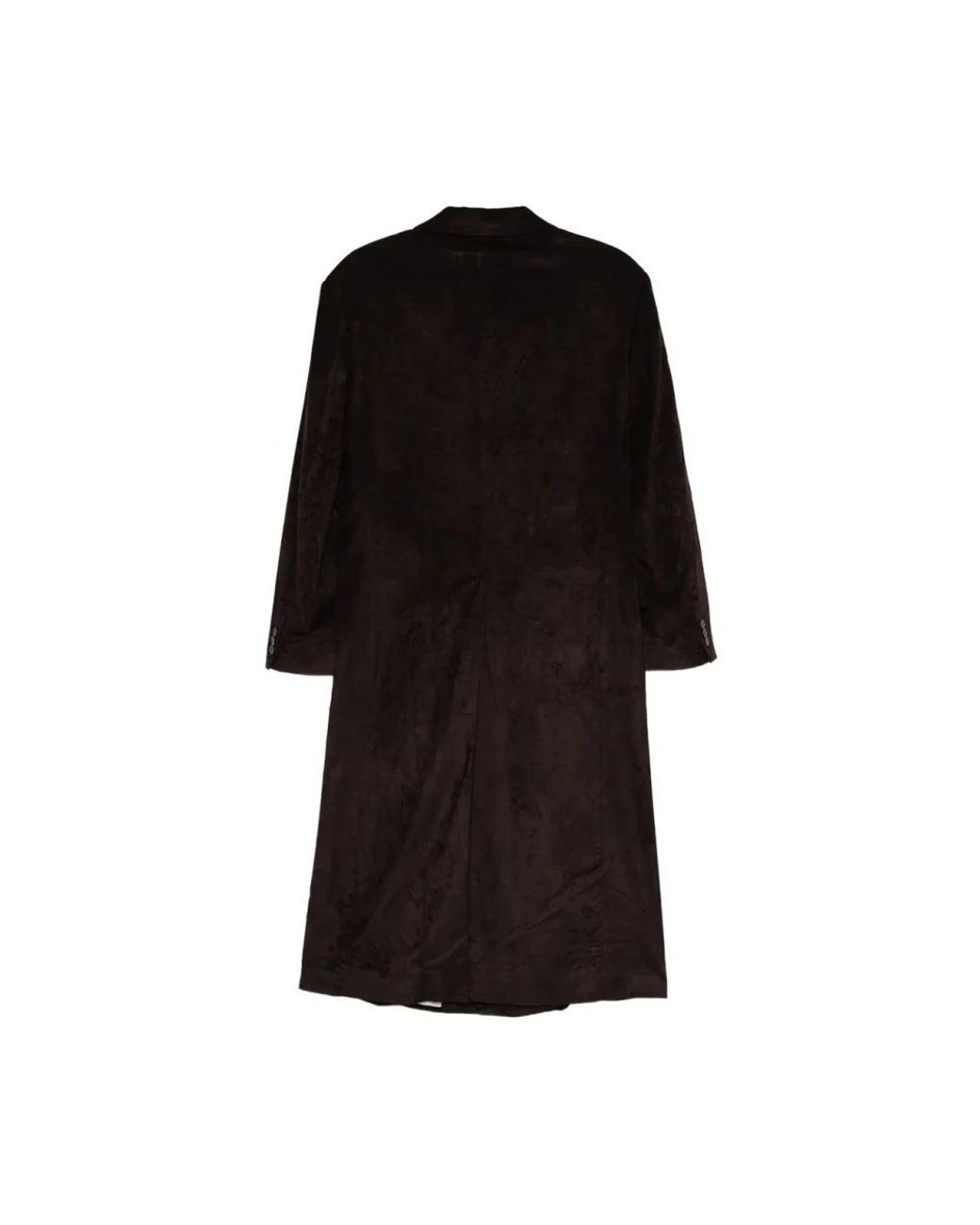 Barena Black Double-Breasted Coats