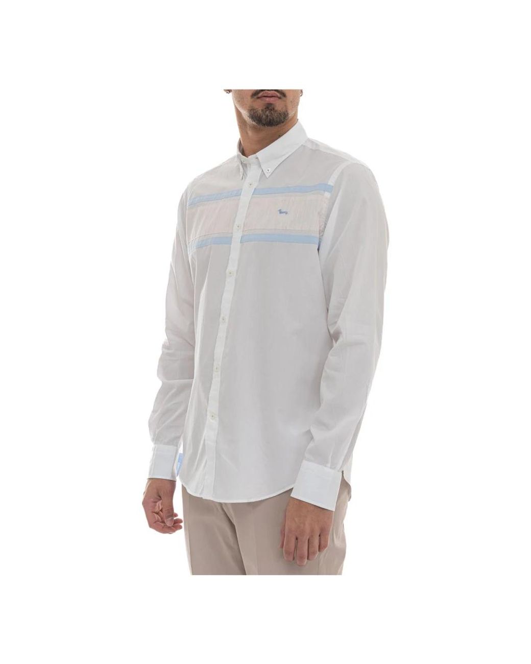 Harmont & Blaine Gray Casual Shirts for men