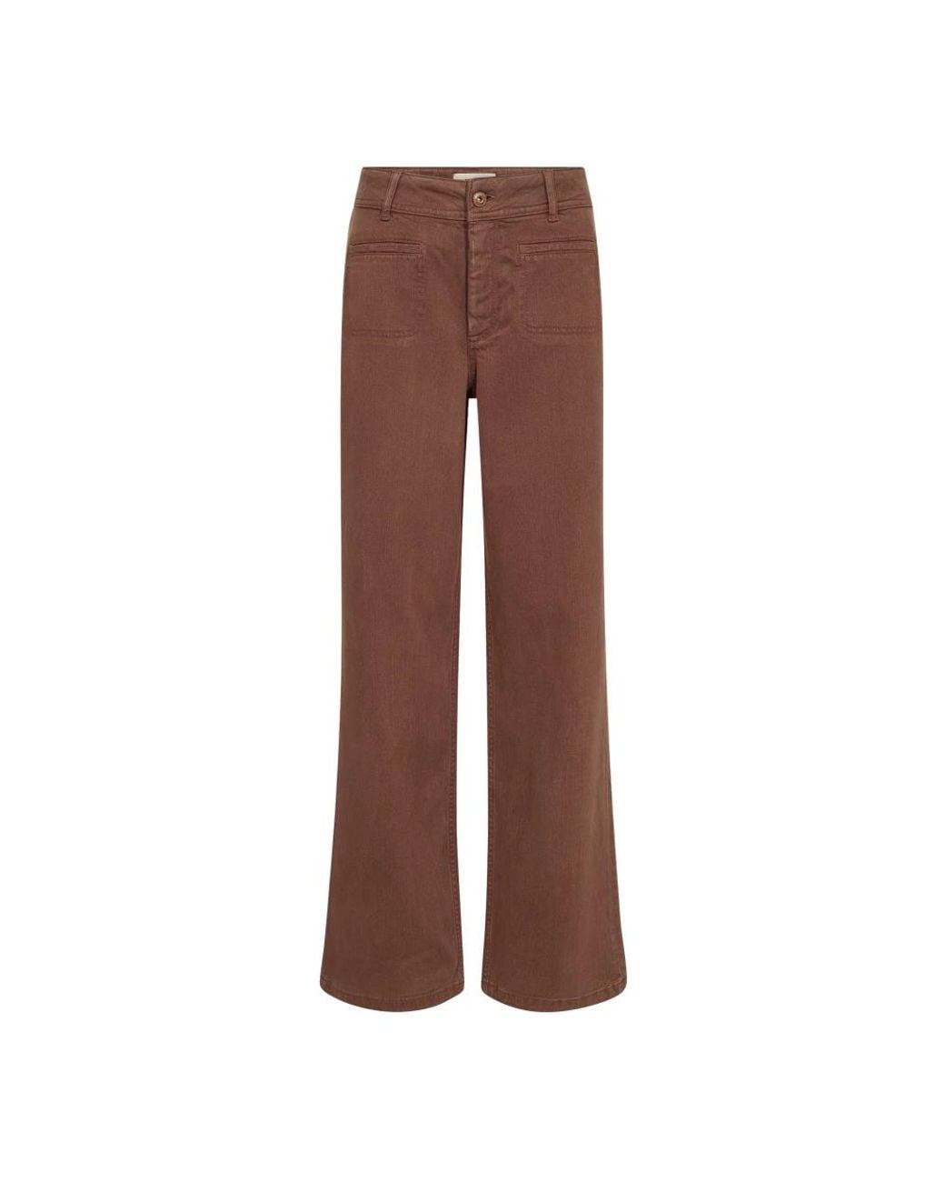 Mos Mosh Brown Wide Trousers