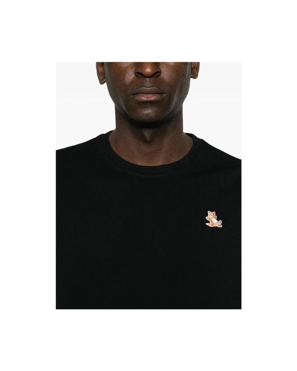 Maison Kitsuné Black T-Shirts