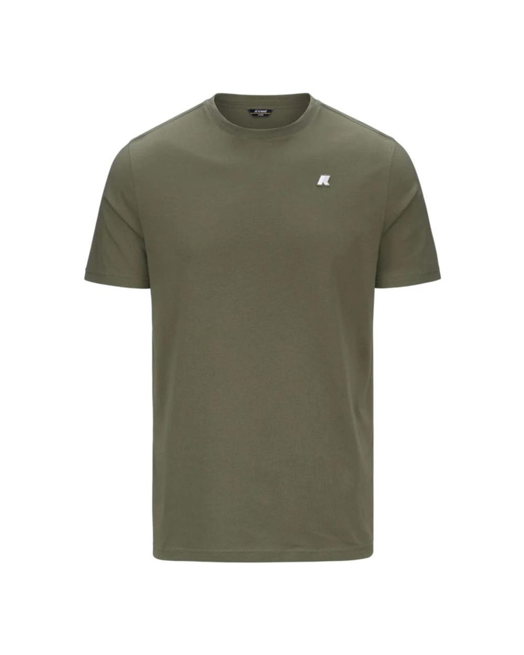K-Way Green T-Shirts for men