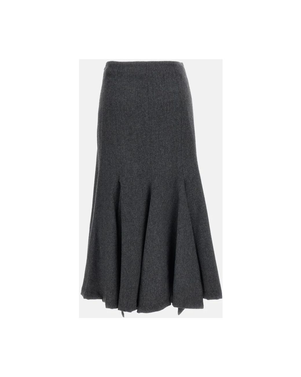 Thelatest Gray Midi Skirts