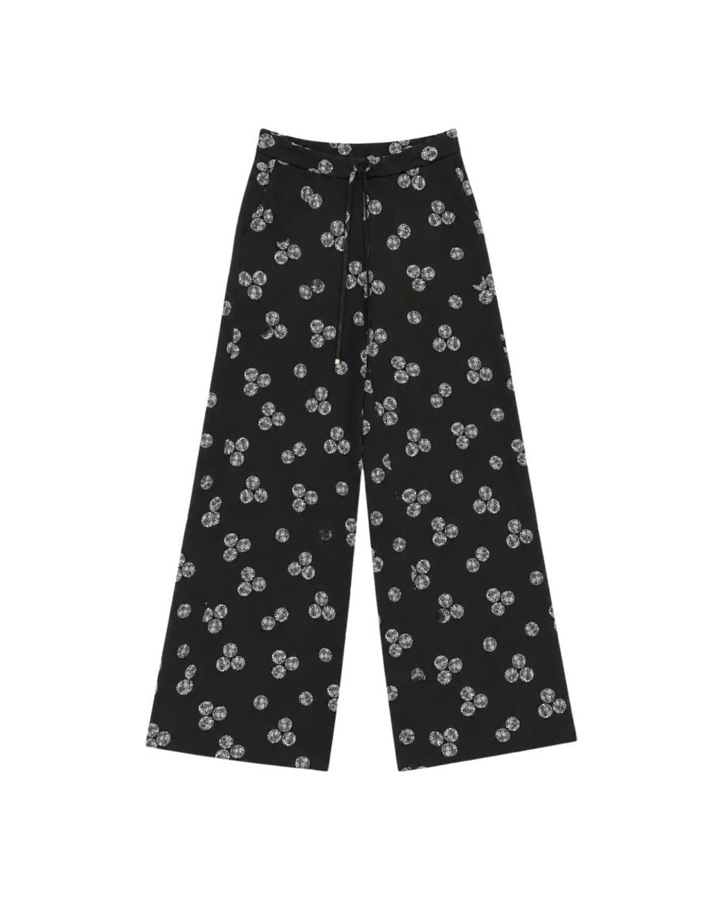 Max Mara Black Wide Trousers