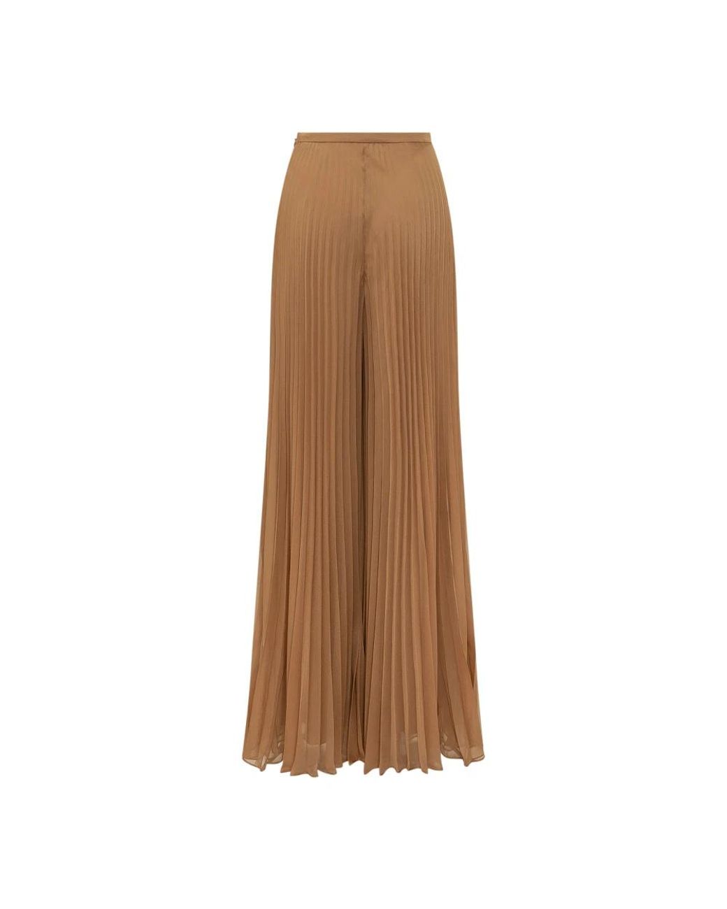 Max Mara Brown Wide Trousers