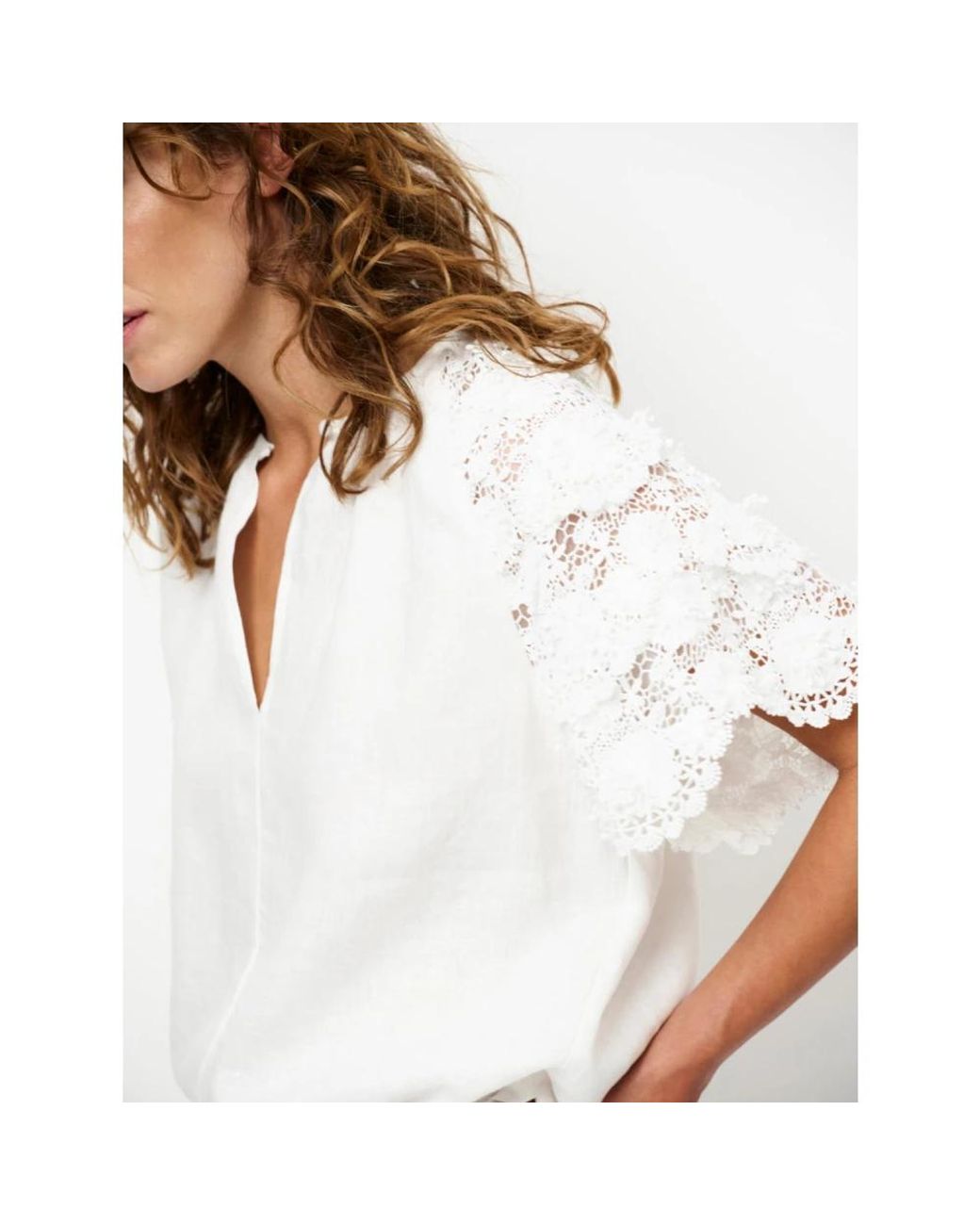 Dante 6 White Blouses