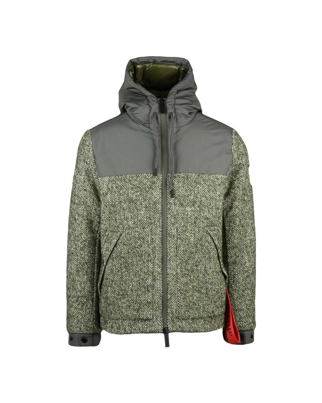 Winter Jackets AFTER LABEL de hombre de color Green