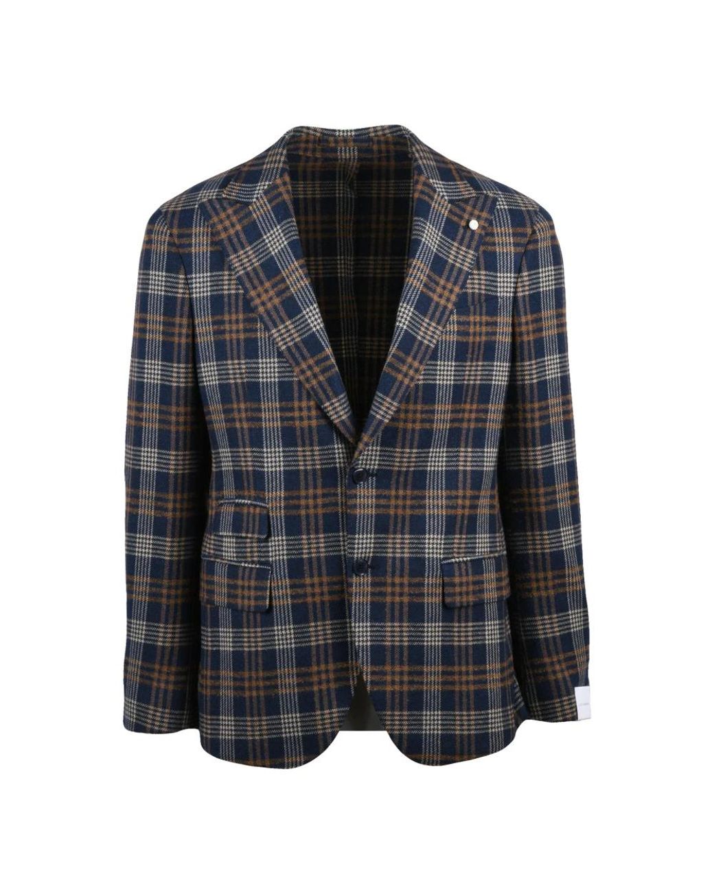 Luigi Bianchi Black Blazers for men