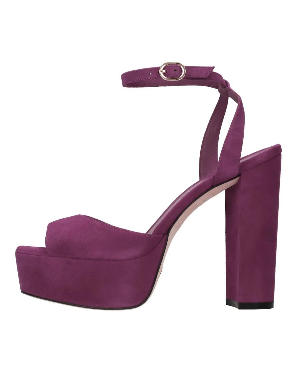 Stuart Weitzman Purple Ryder Ii Platform