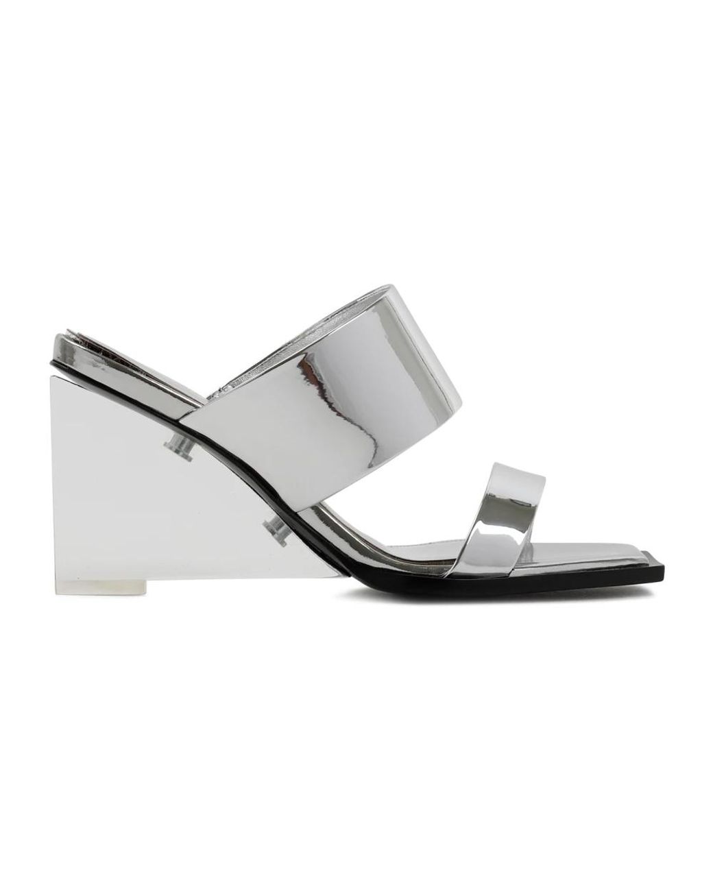 McQueen White Sandals