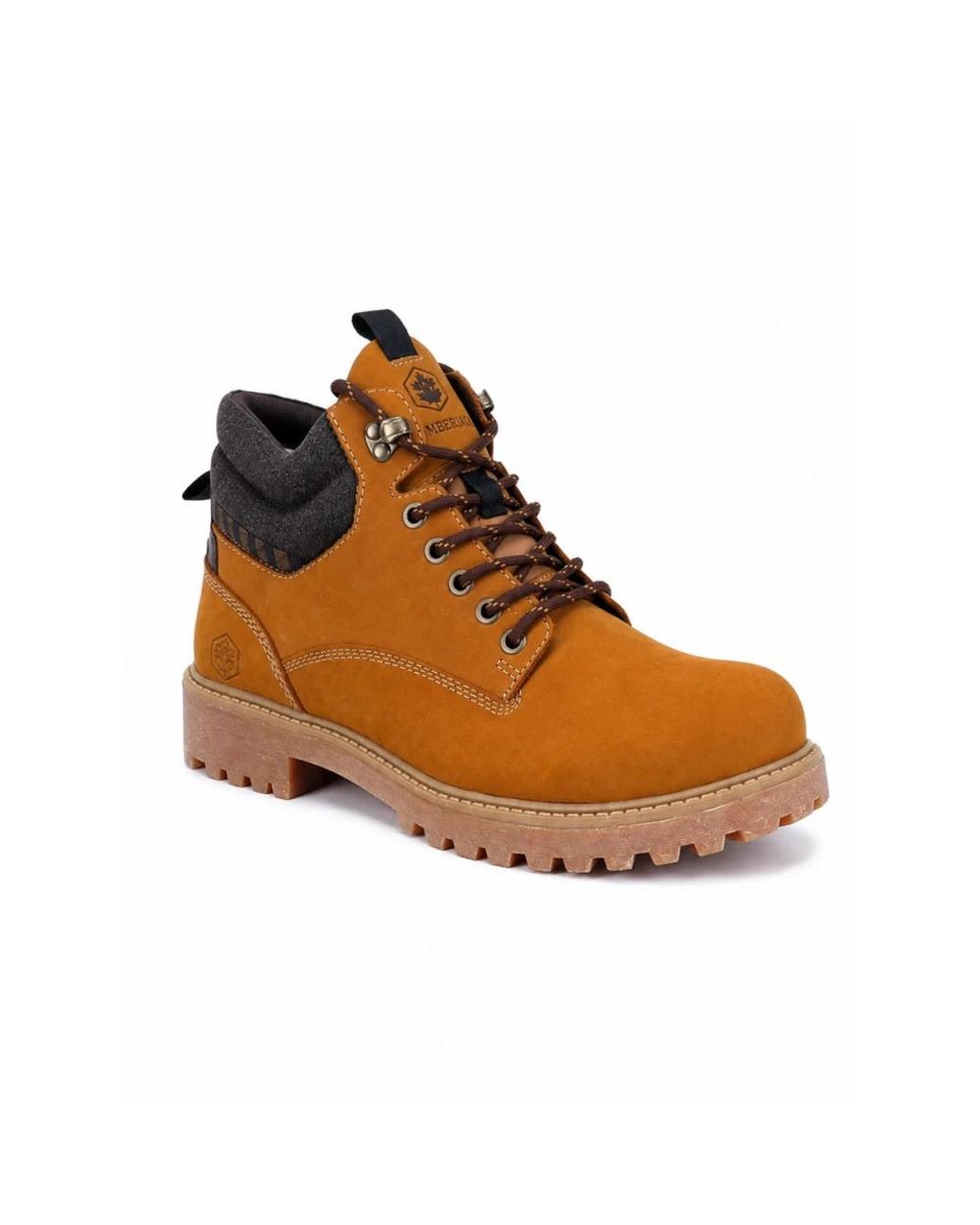 Lumberjack Brown Lace-Up Boots for men