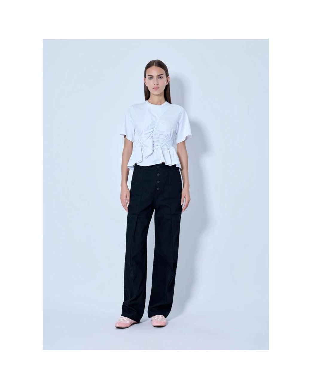 CECILIE BAHNSEN Blue T-Shirts