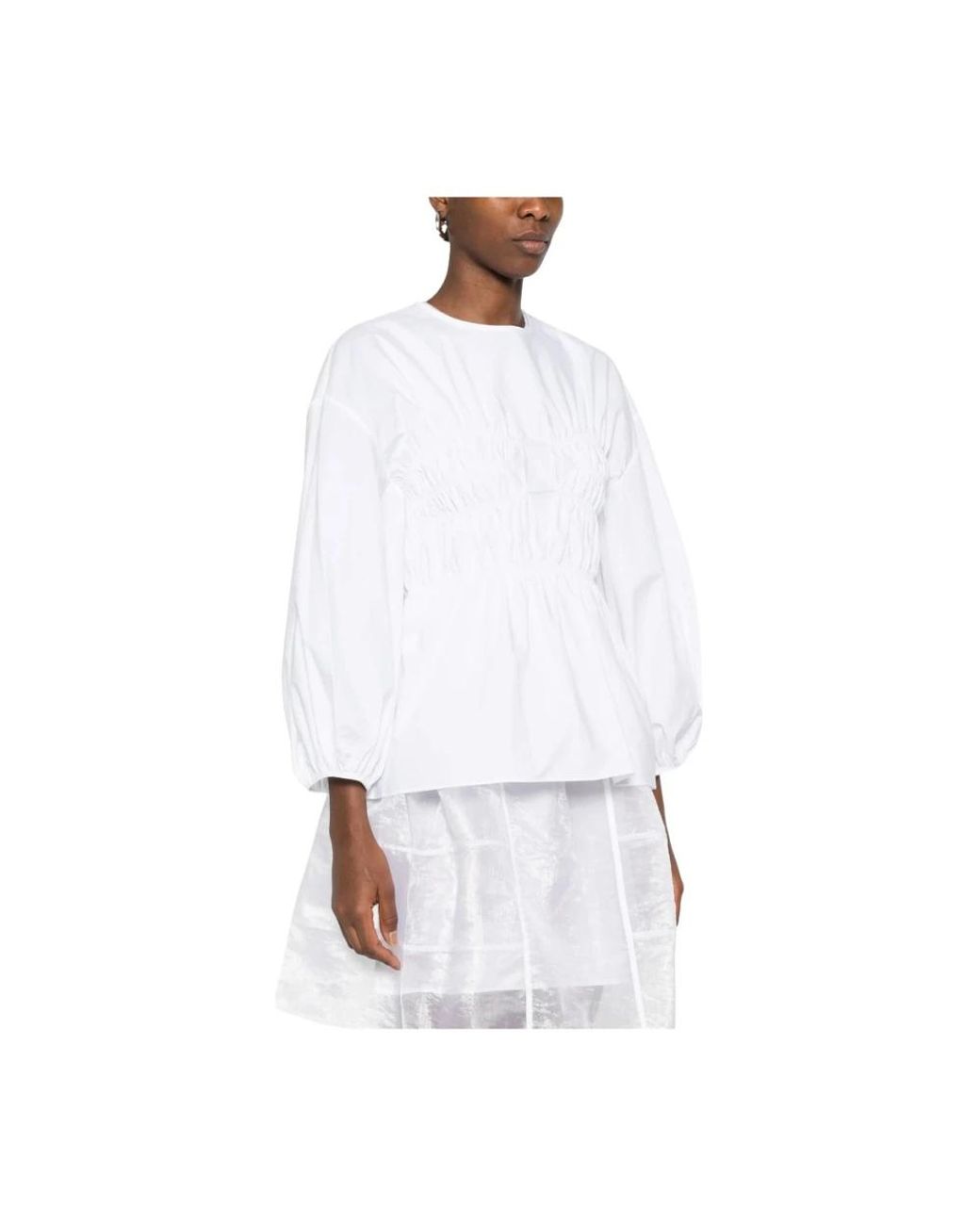 CECILIE BAHNSEN White Blouses