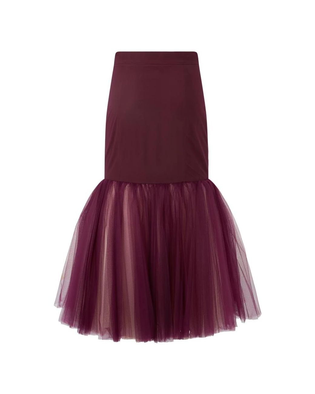 Moschino Purple Midi Skirts