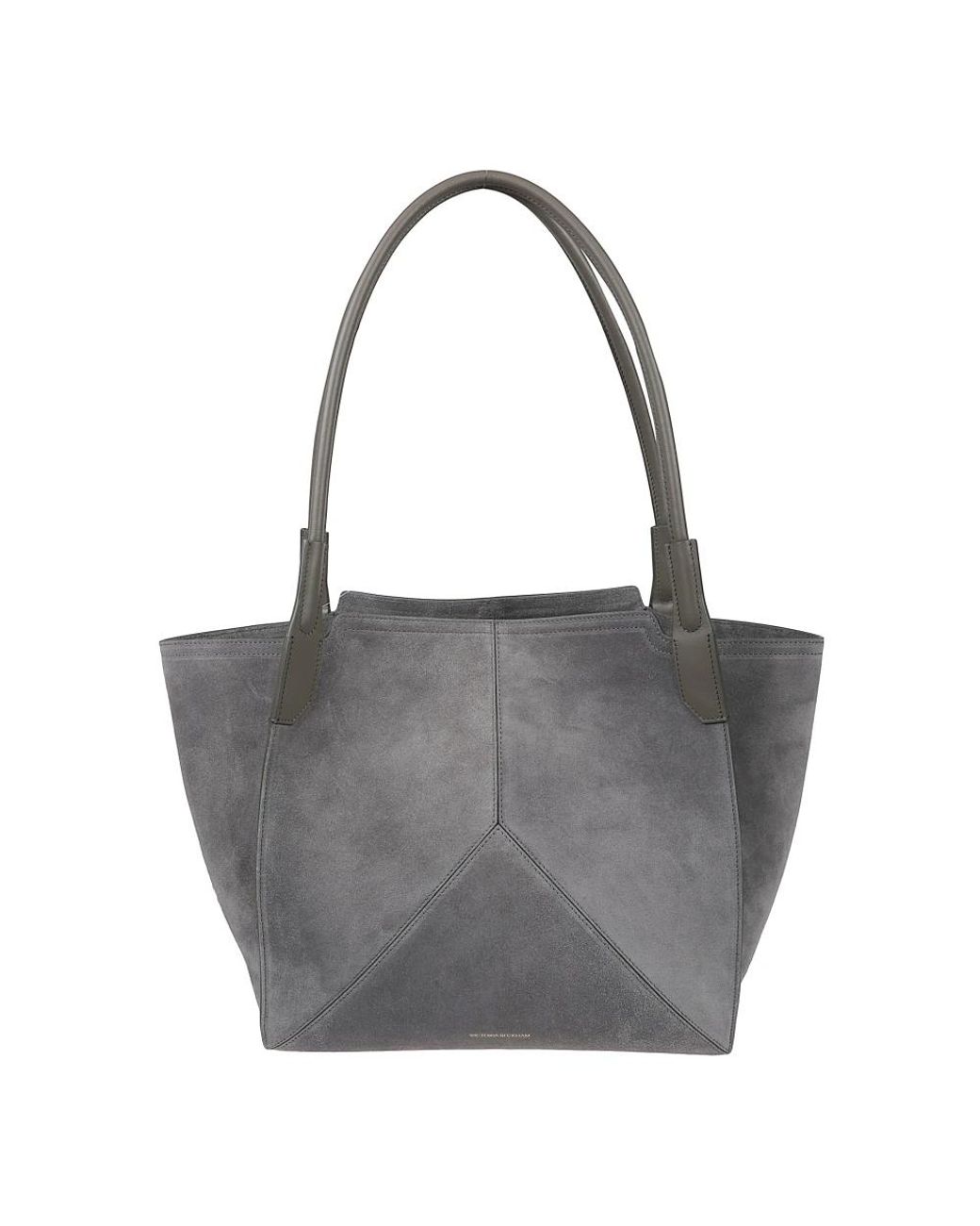 Victoria Beckham Gray Shopping Bags