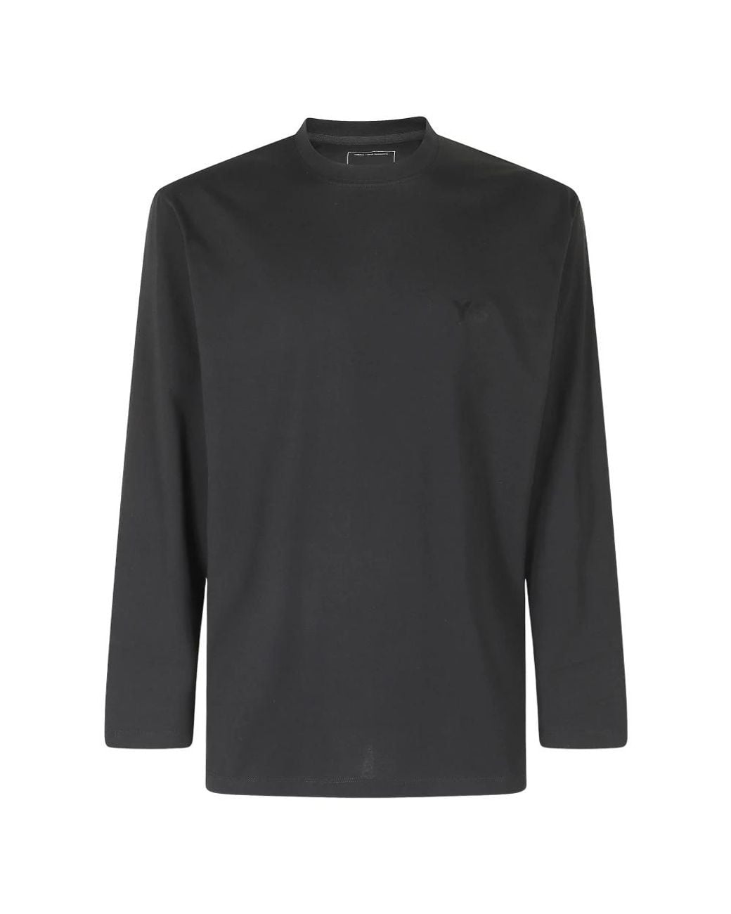 Y-3 Black Long Sleeve T-Shirts for men