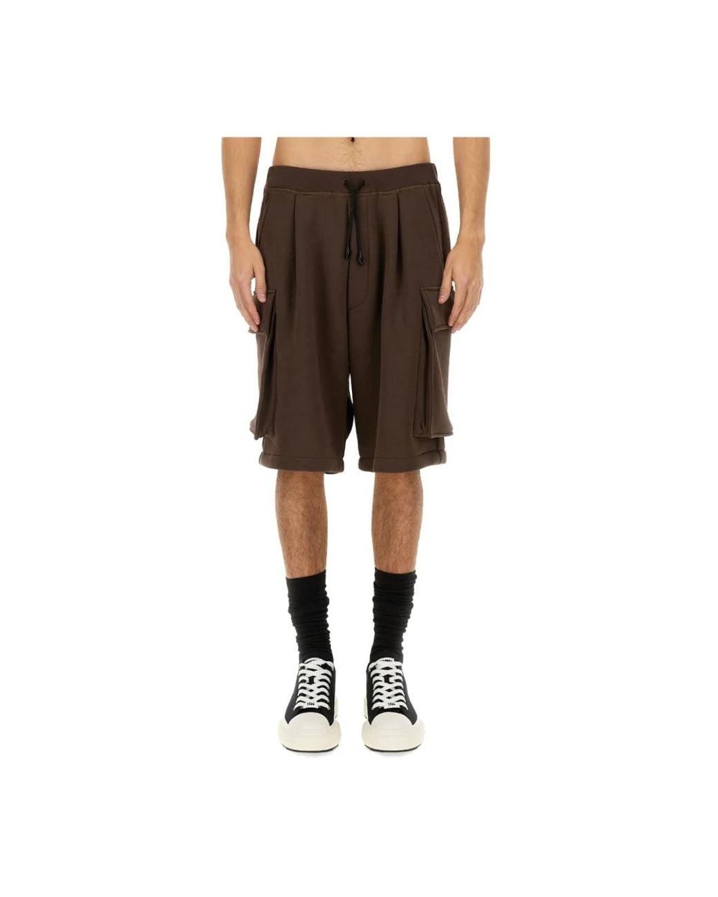 DSquared² Brown Bermudas for men