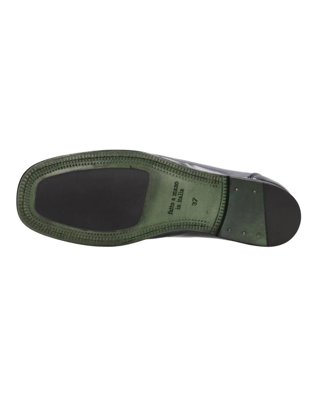 Green George Blue Loafers