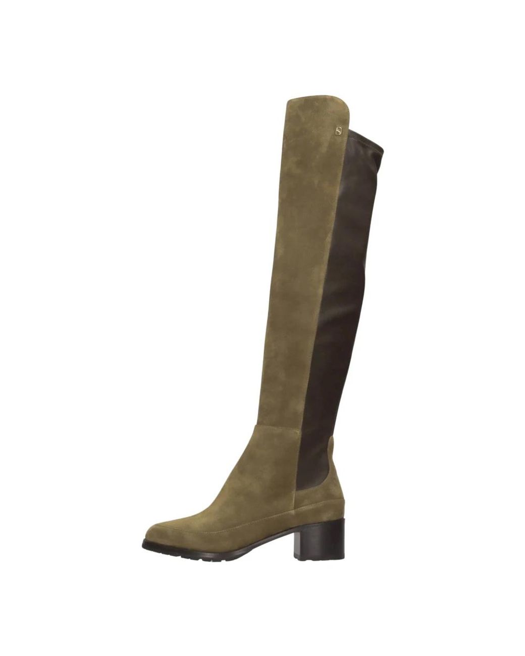 Maison Skorpios Brown Over-The-Knee Boots