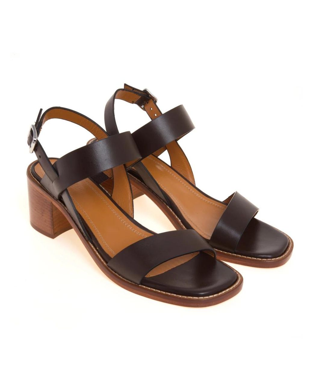 Guglielmo Rotta Brown High Heel Sandals