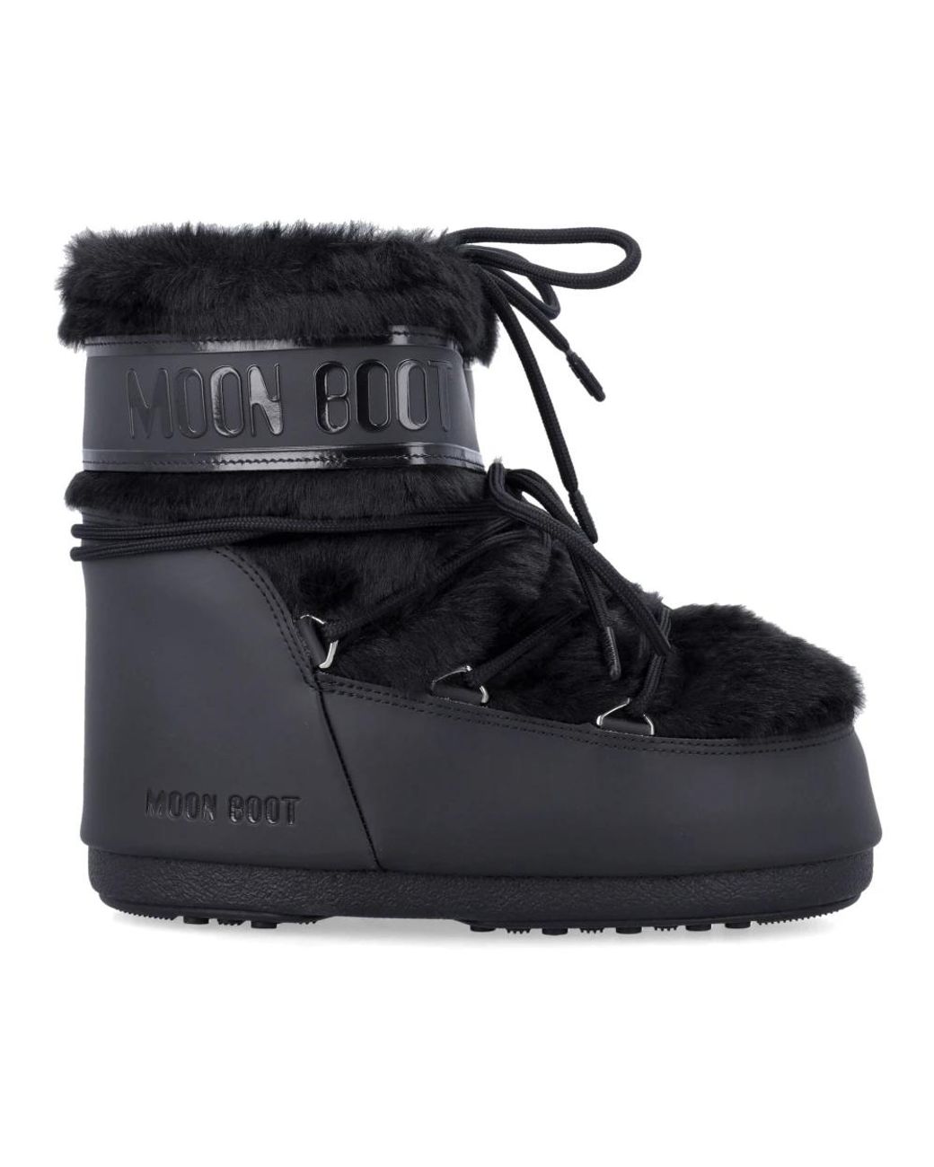 Moon Boot Icon Low Boot in het Black