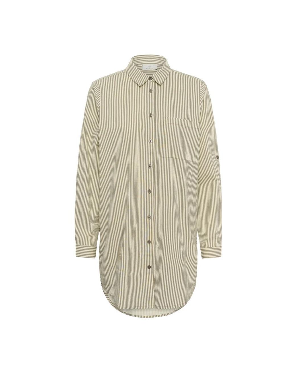 Kaffe Blouses &Amp; Hemden in het Natural
