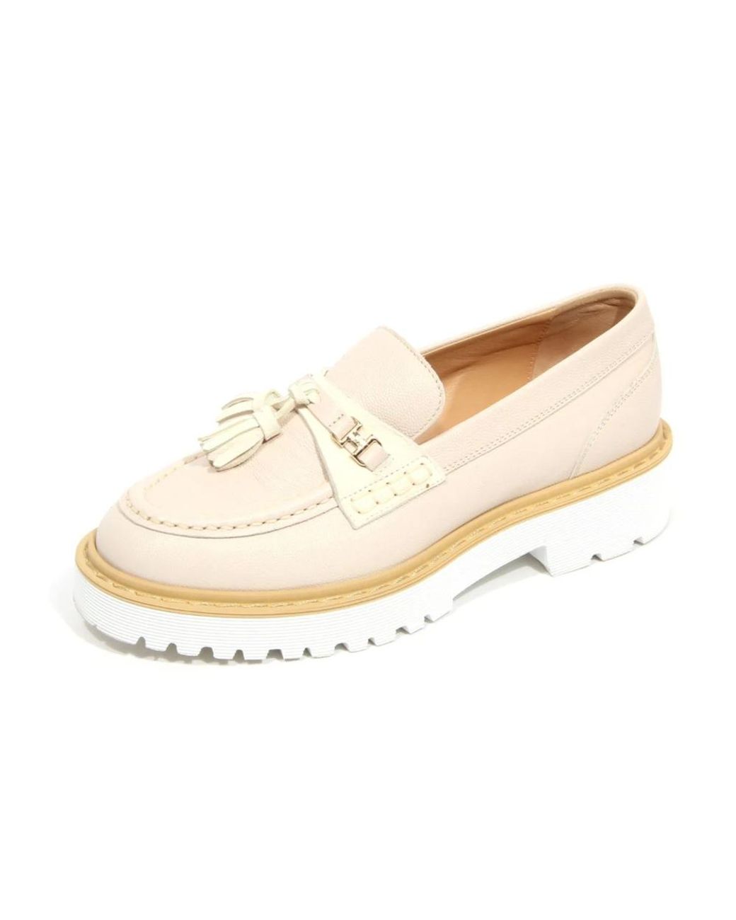 Hogan Natural Loafers