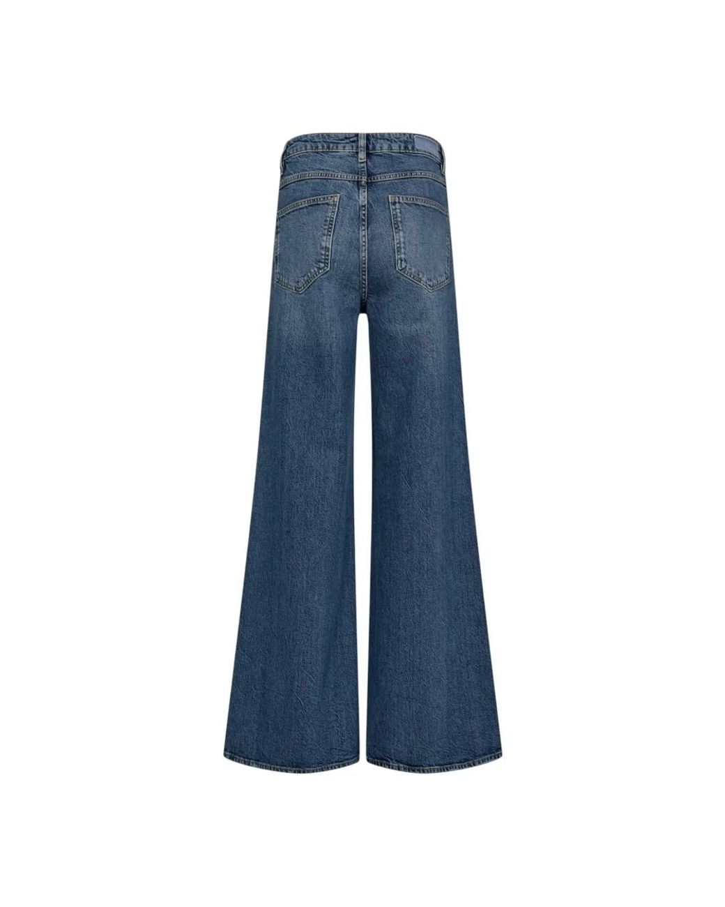 Flared Jeans Numph en coloris Blue