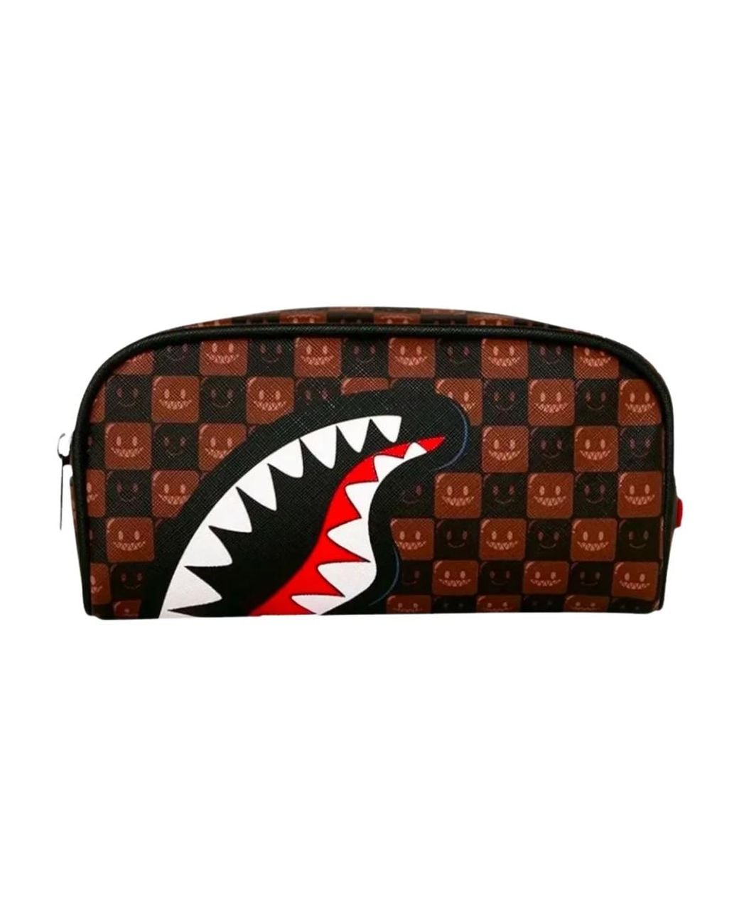 Clutches Sprayground de hombre de color Brown