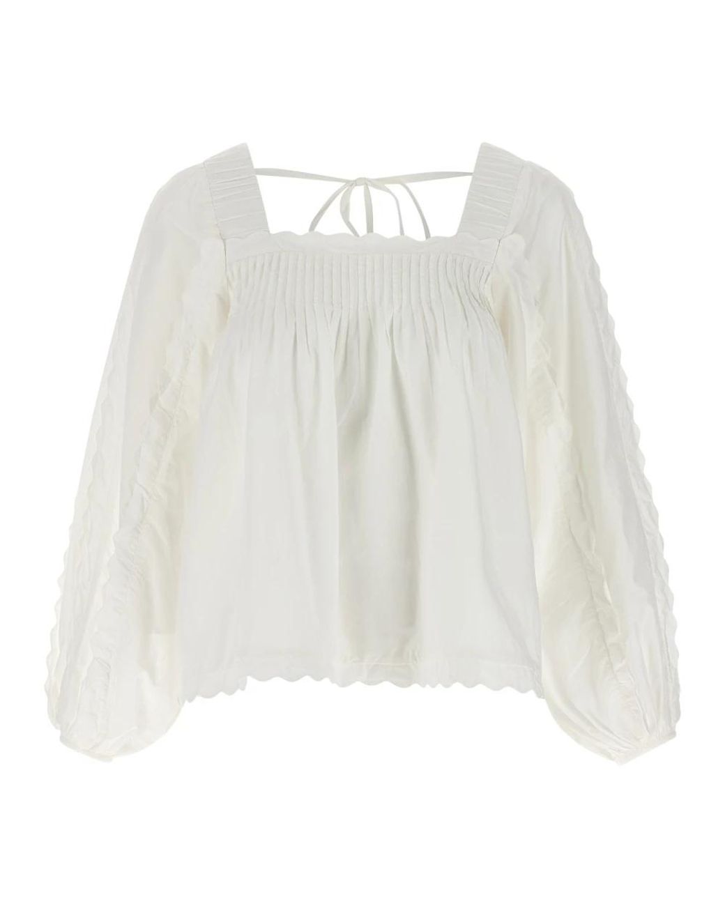 Farm Rio White Blouses