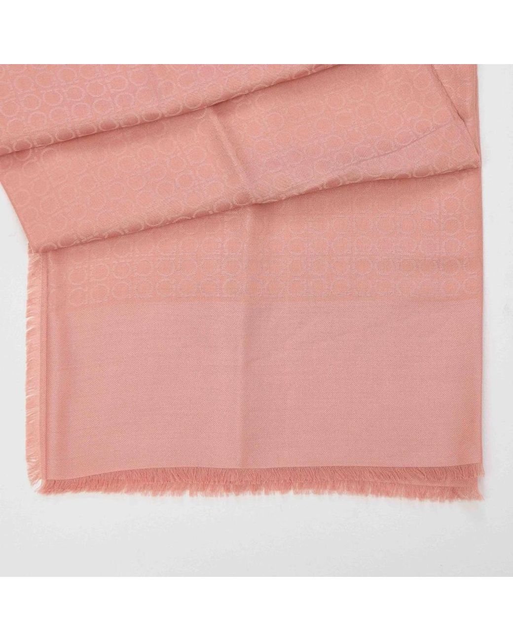 Ferragamo Pink Silk Scarves