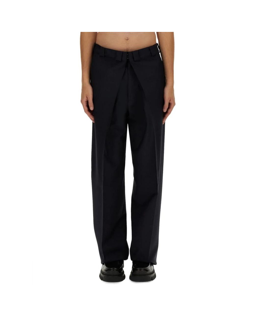 Givenchy Black Wide Trousers for men