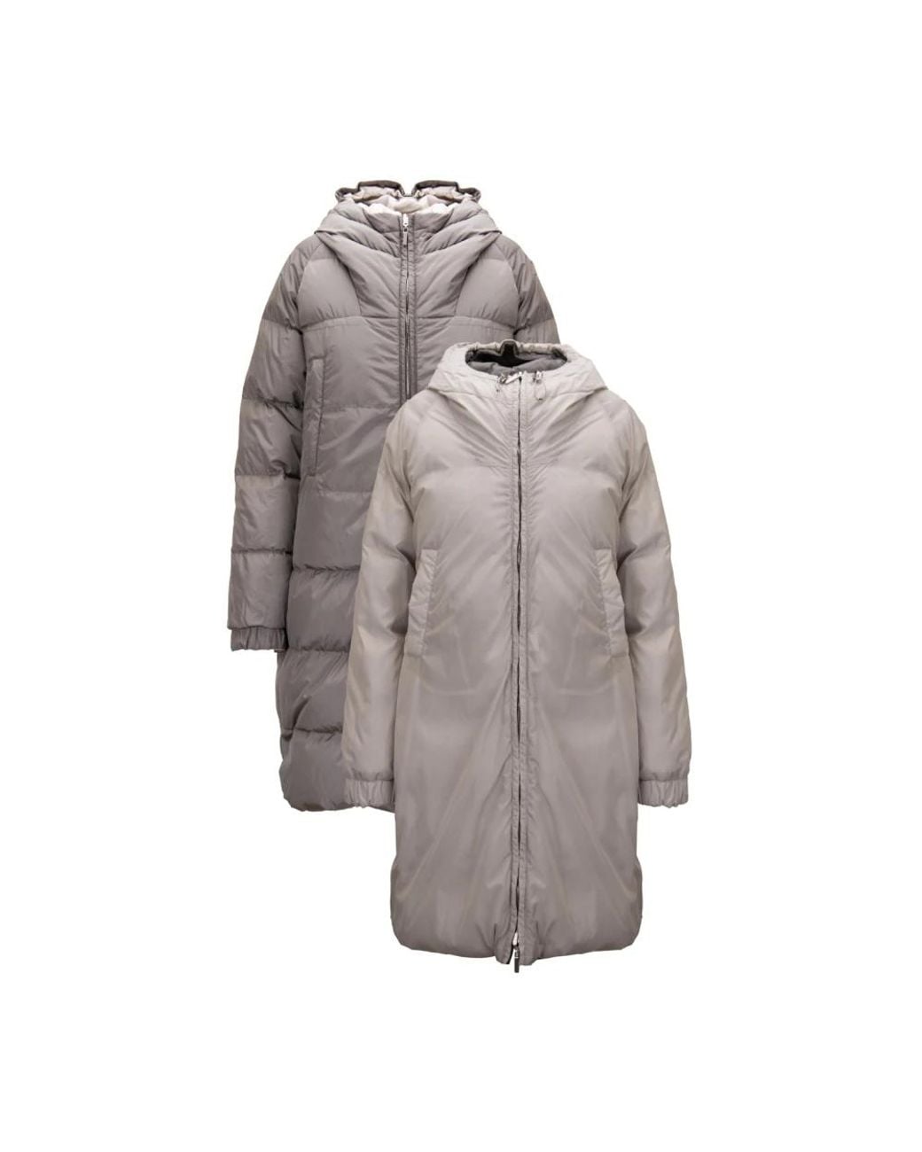 Down Coats Max Mara de color Gray