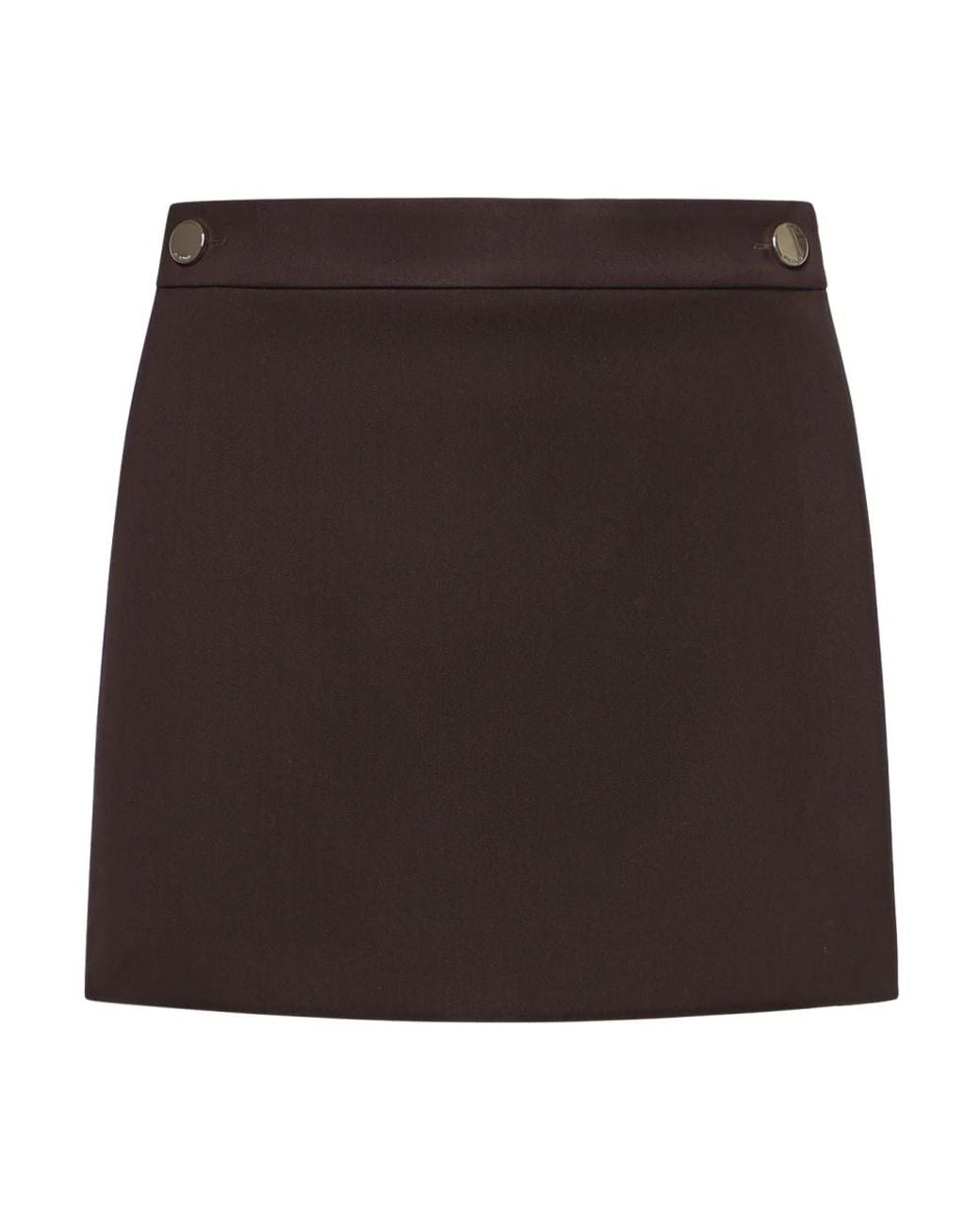 Sportmax Brown Short Skirts