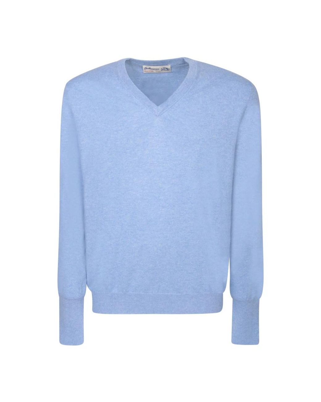 Ballantyne Blue V-Neck Knitwear for men